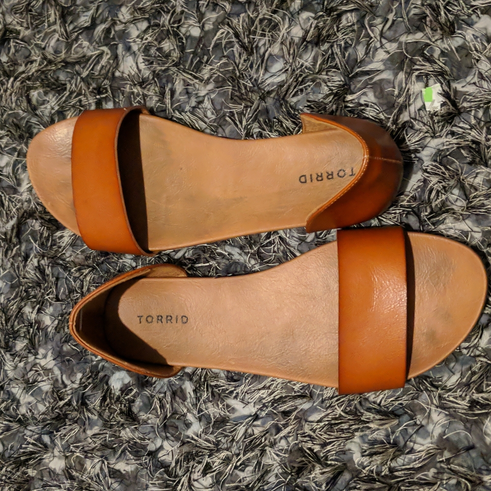 Torrid One Band Flat Sandals